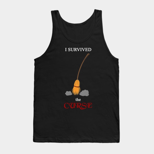 I survived the Curse - broomstick Tank Top by AtelierRillian